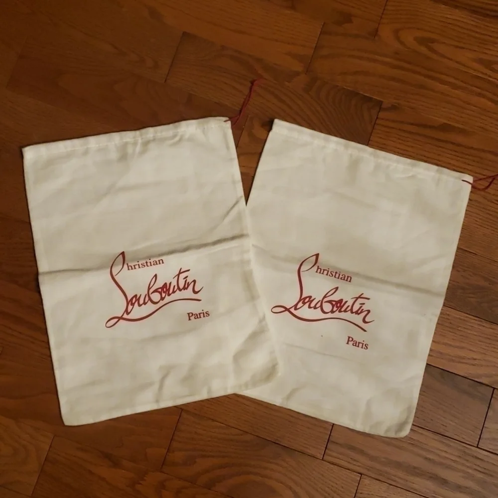CHRISTIAN louboutin set of 2 dust bags